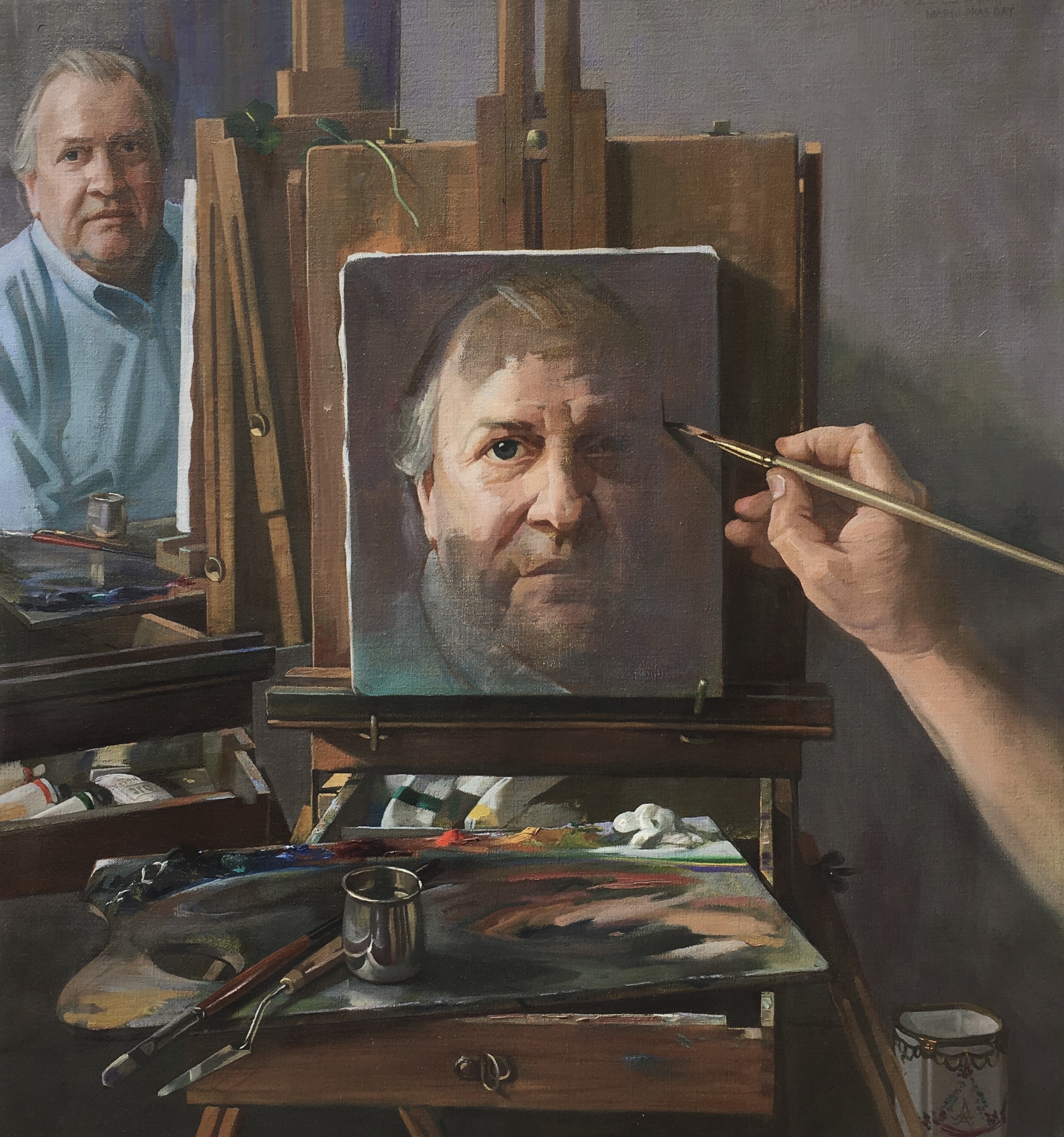 Read more about the article Artifact Analysis: Self Portrait by Auseklis Ozols, 2003