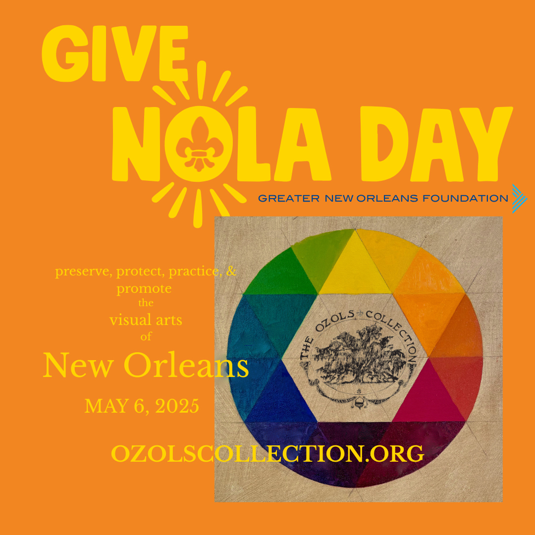Read more about the article Give NOLA day 2025 is here! Please help us preserve, protect, practice, & promote the visual arts of New Orleans!